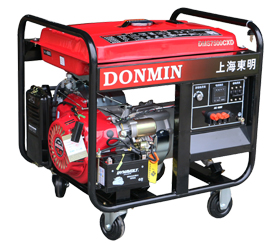 6KW三相汽油發(fā)電機(jī)組，鑰匙電啟動(dòng)發(fā)電機(jī)DMS7500CXD